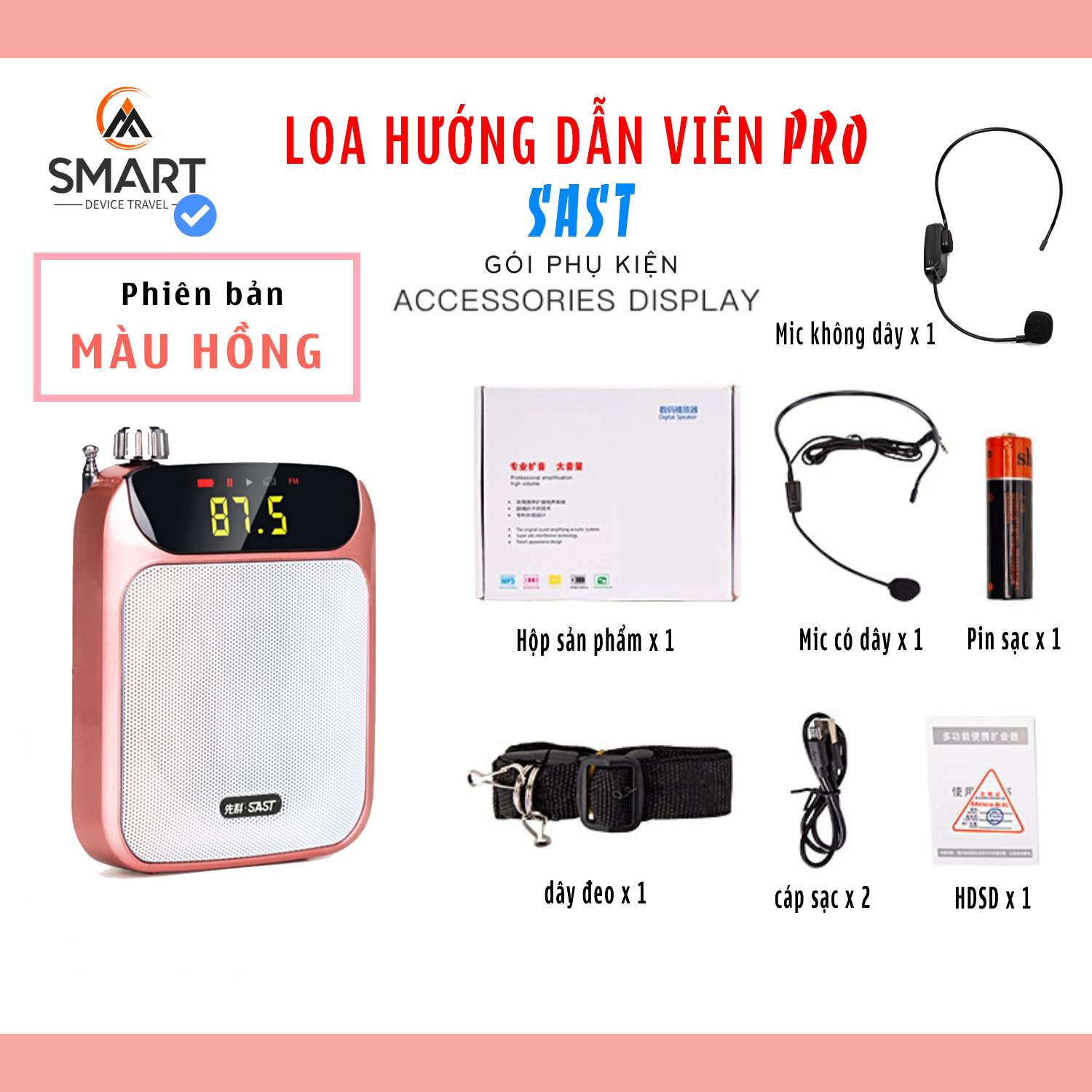 Loa Đeo Hướng Dẫn Viên