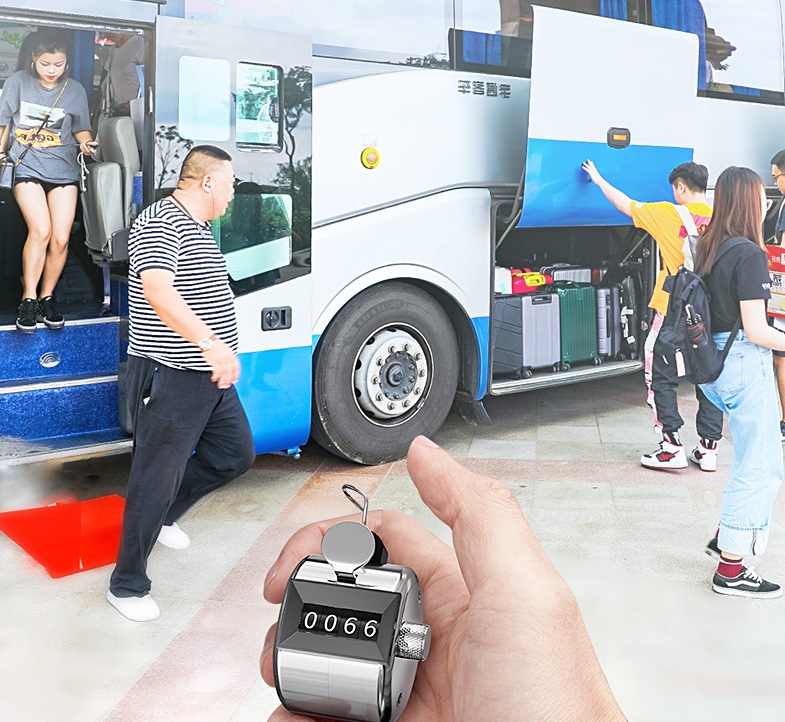 Máy Đếm Số Lượng Hướng Dẫn Viên Tiếp Viên